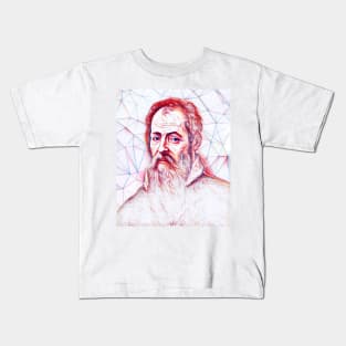 Giorgio Vasari Portrait | Giorgio Vasari Artwork | Line Art Kids T-Shirt